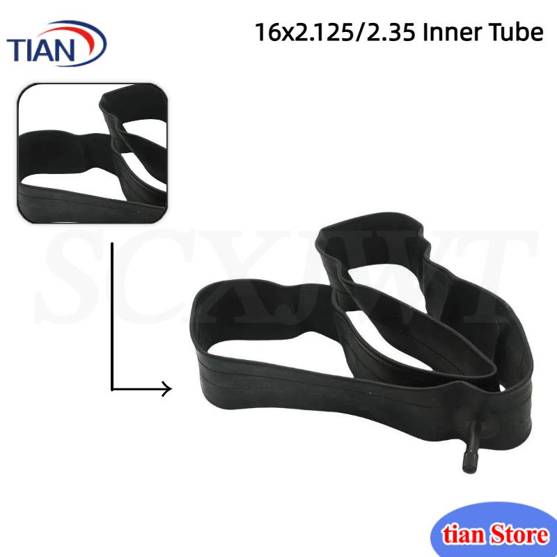 Ban dalam karet butil 16x2.125 - Mountain Biking Tube ulasan dan harga